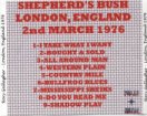 shepherds bush 76